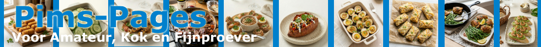 Pims Pages, de gemakkelijkste en lekkerste recepten voor elke dag.