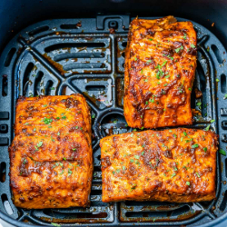 zalm uit de airfryer