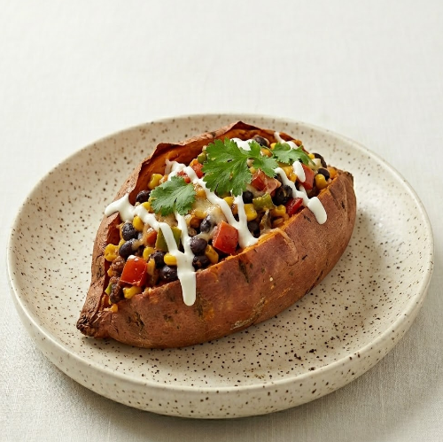 Klik voor grote versie zoete aardappel mexicaans
