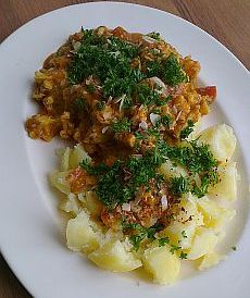 Kip korma met bloemkool