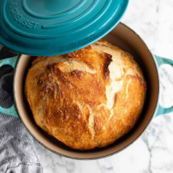 Niet kneden brood