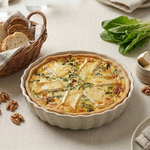 Klik voor grote versie andijvie quiche