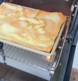 pannekoek uit de oven