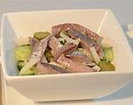 Haring salade met witlof