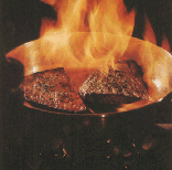 biefstuk flambé